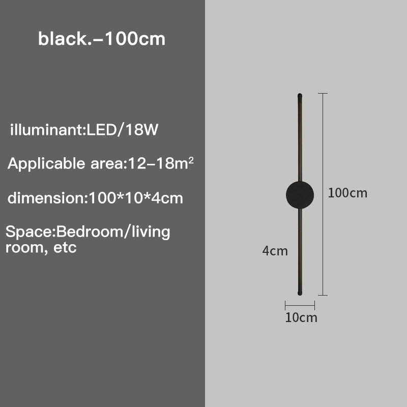 Thin LED Dimmable Wall Light