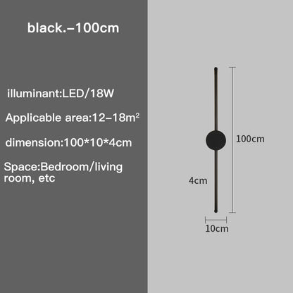 Thin LED Dimmable Wall Light