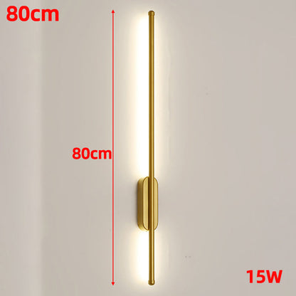 Modern Thin LED Light For Bedroom Wall