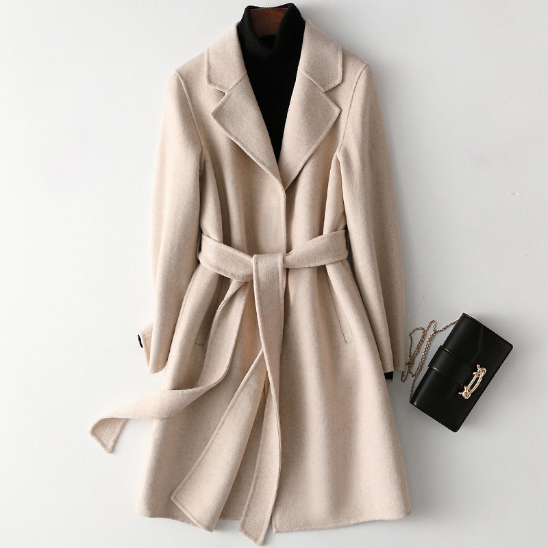Casual Open Front Winter Coat
