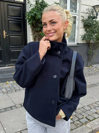 Thick Insulated Ladies Winter Parka Jacket with Big Hood