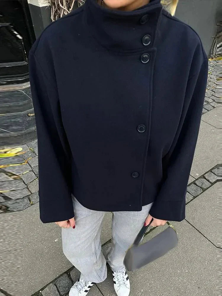 Thick Insulated Ladies Winter Parka Jacket with Big Hood