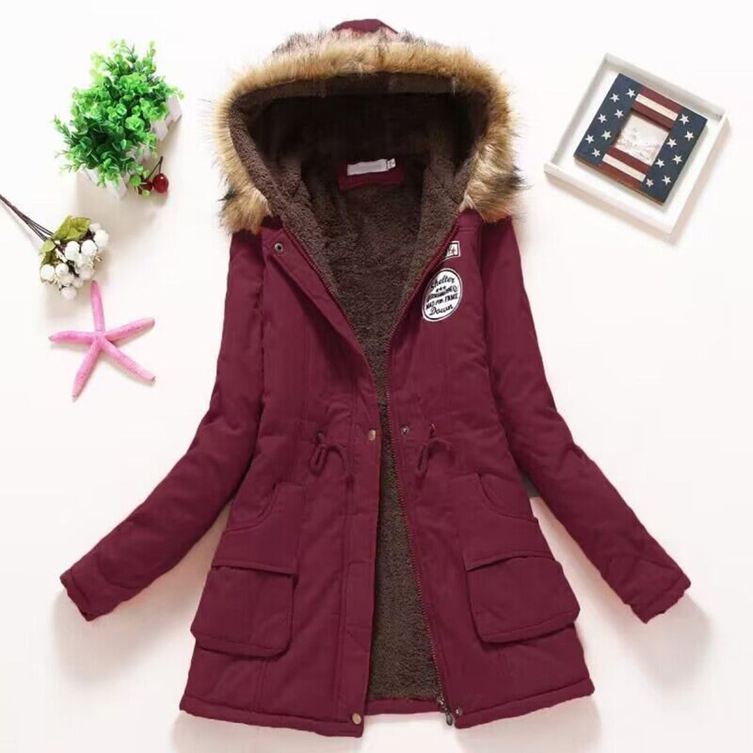 Women's Cozy Insulated Winter Parka Coat