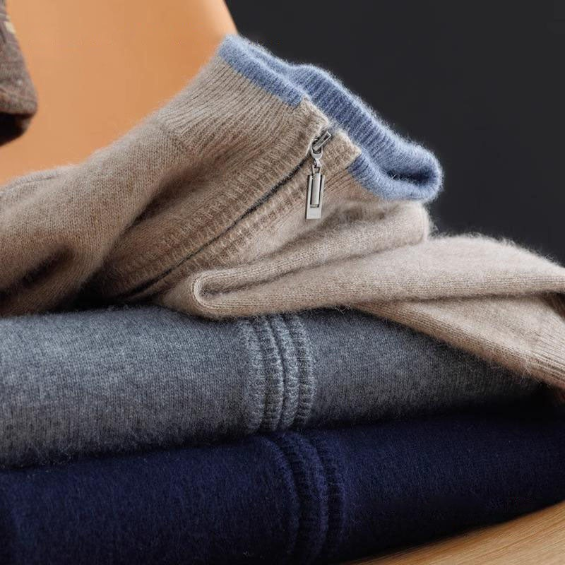 Warm Mens Wool Sweater