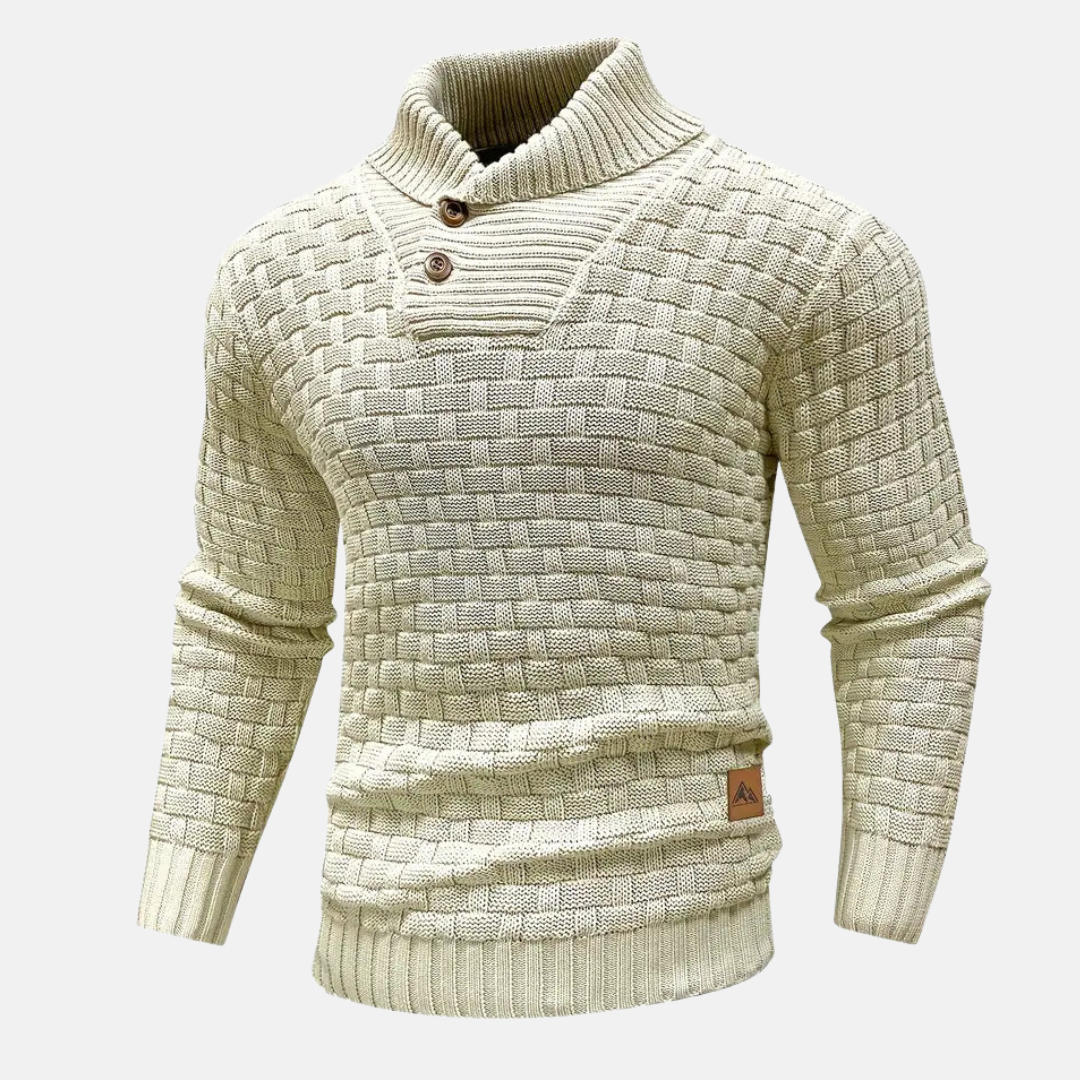 Comfortable Classic Crew Neck Sweater for Men