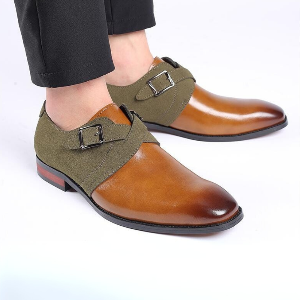 Comfortable Leather Slip On Dress Shoes