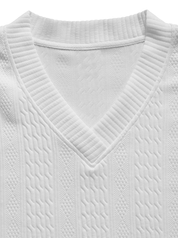 Soft Mens Casual Sweater and Pant Set