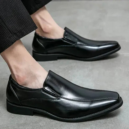Premium Real Leather Slip On Shoes