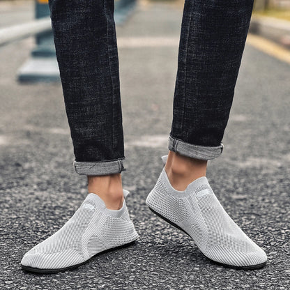 Breathable Mesh Slip On Shoes