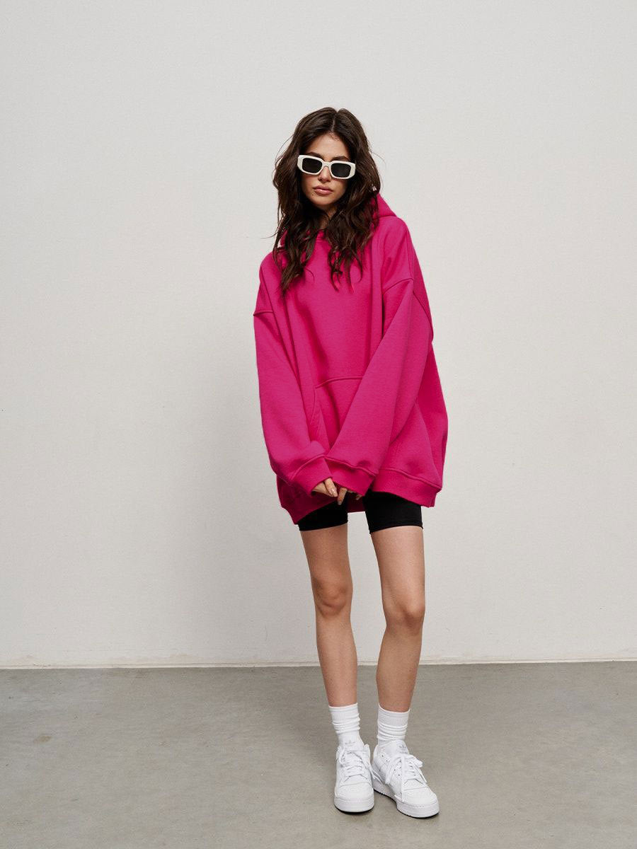Cozy Oversized Ladies Hoodie with Pockets