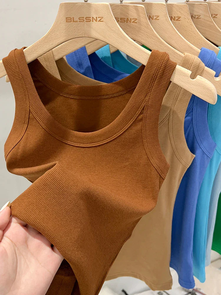 Relaxed Fit Lightweight Women's Summer Tank Top