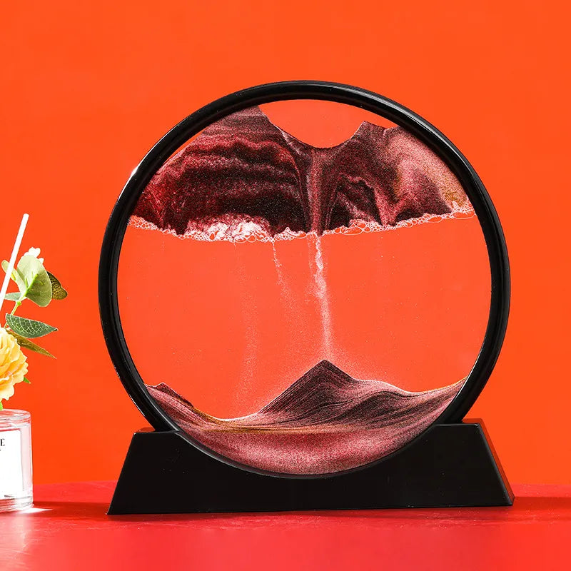 Beautiful Hourglass Timer With Colorful Sand