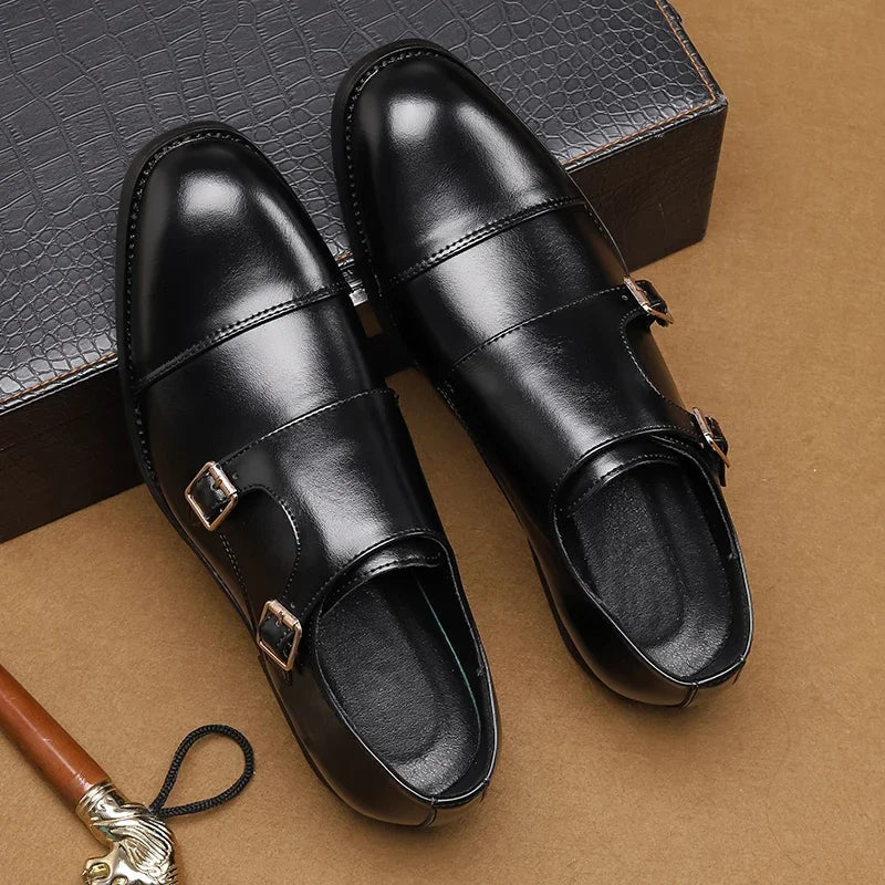 Classic Buckle Dress Shoes