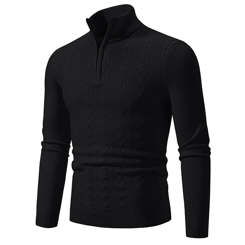 Warm Mens Thick Crew Neck Sweatshirt