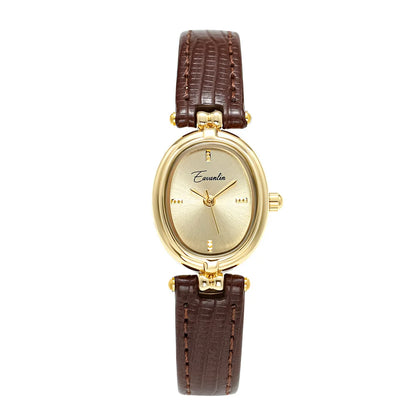 Retro Quartz Watch Golden Hour