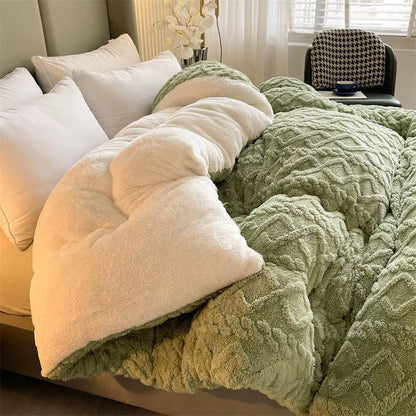 Plush Cashmere Soft Heavy Blanket for Winter