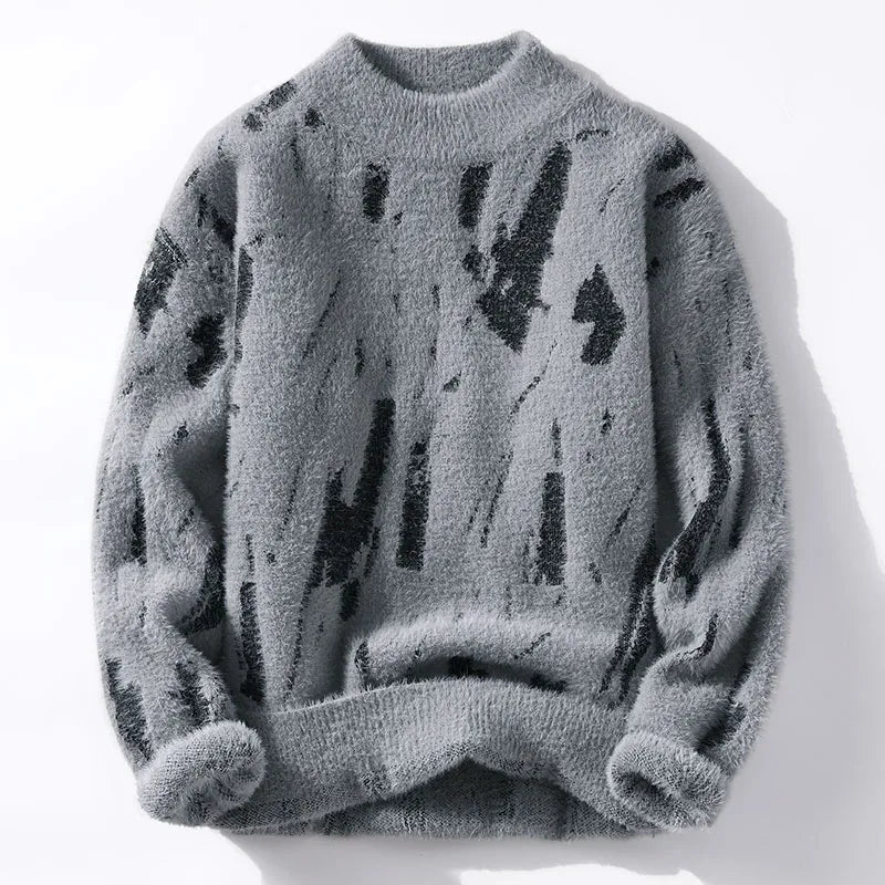Trendy Crew Neck Sweater