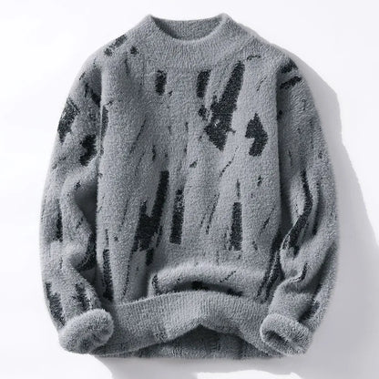 Trendy Crew Neck Sweater
