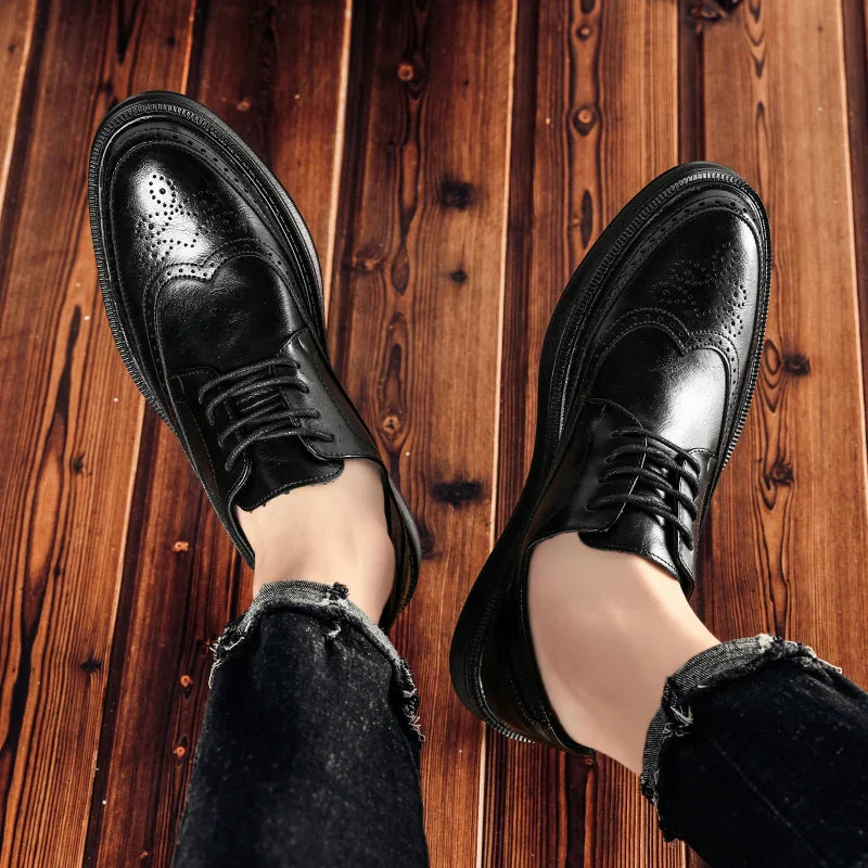 Real Leather Smart Shoes