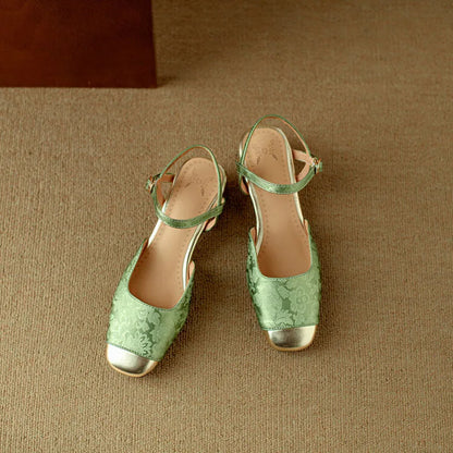 Elegant Ankle Strap Shoes