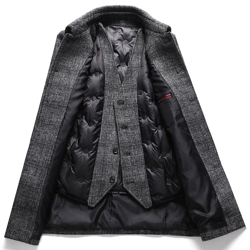 Warm Winter Wool Coat