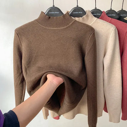 Cozy Fleece Crew Neck Pullover