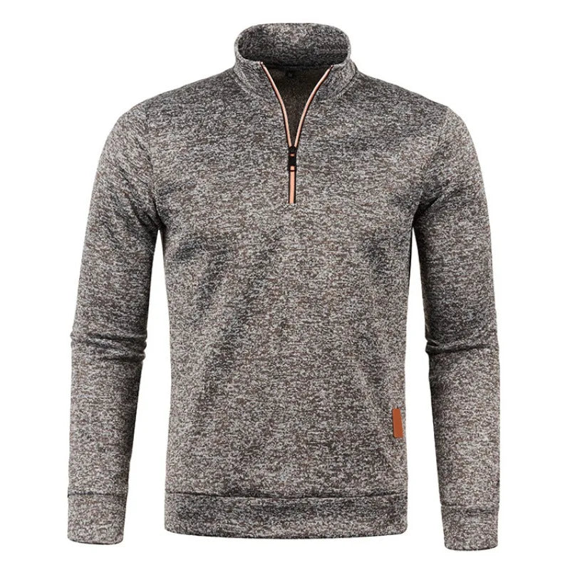 Cozy Mens Fleece Sweatshirt Jacket