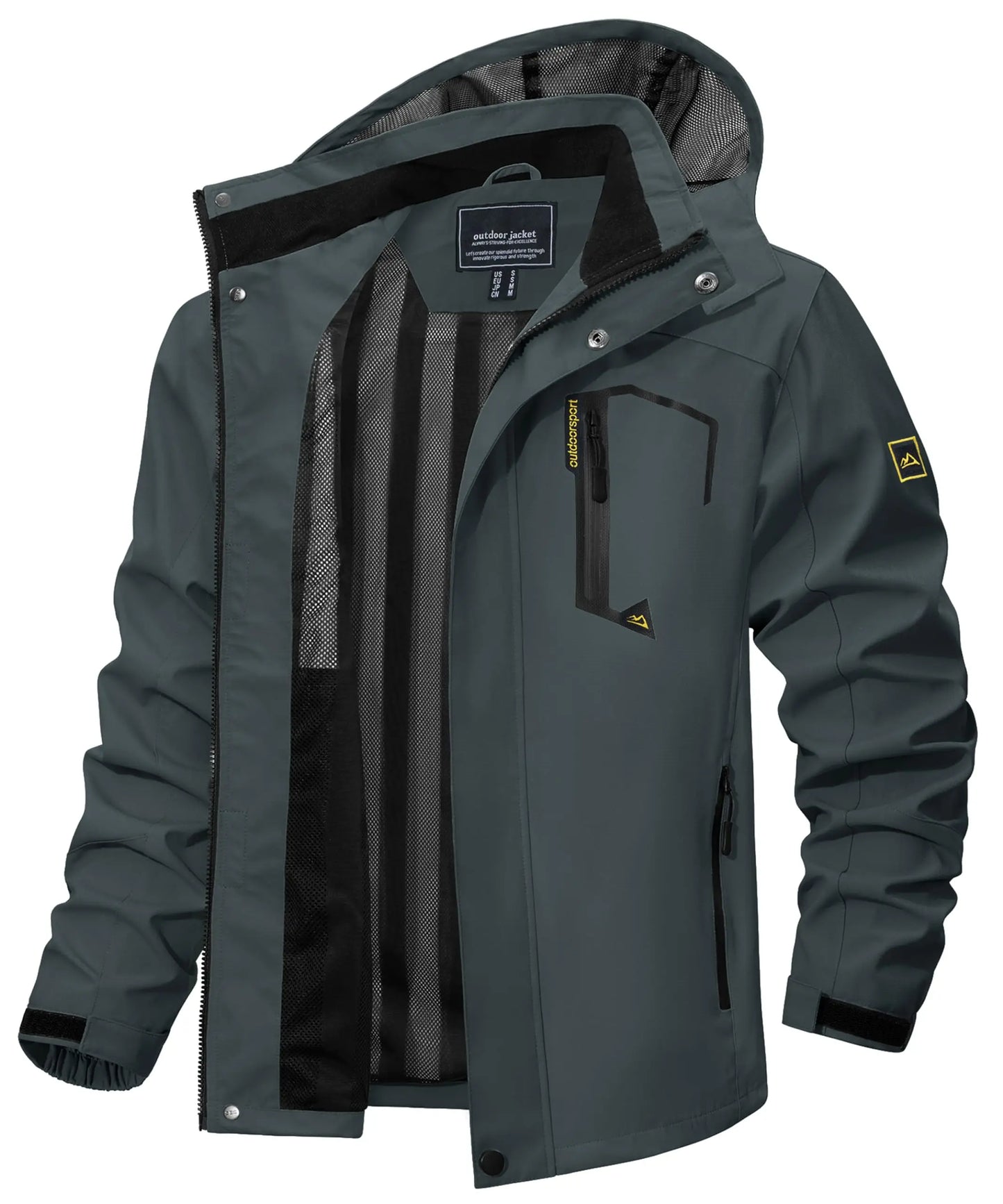 Waterproof Lightweight Mens Windproof Jacket - OutfitLondon