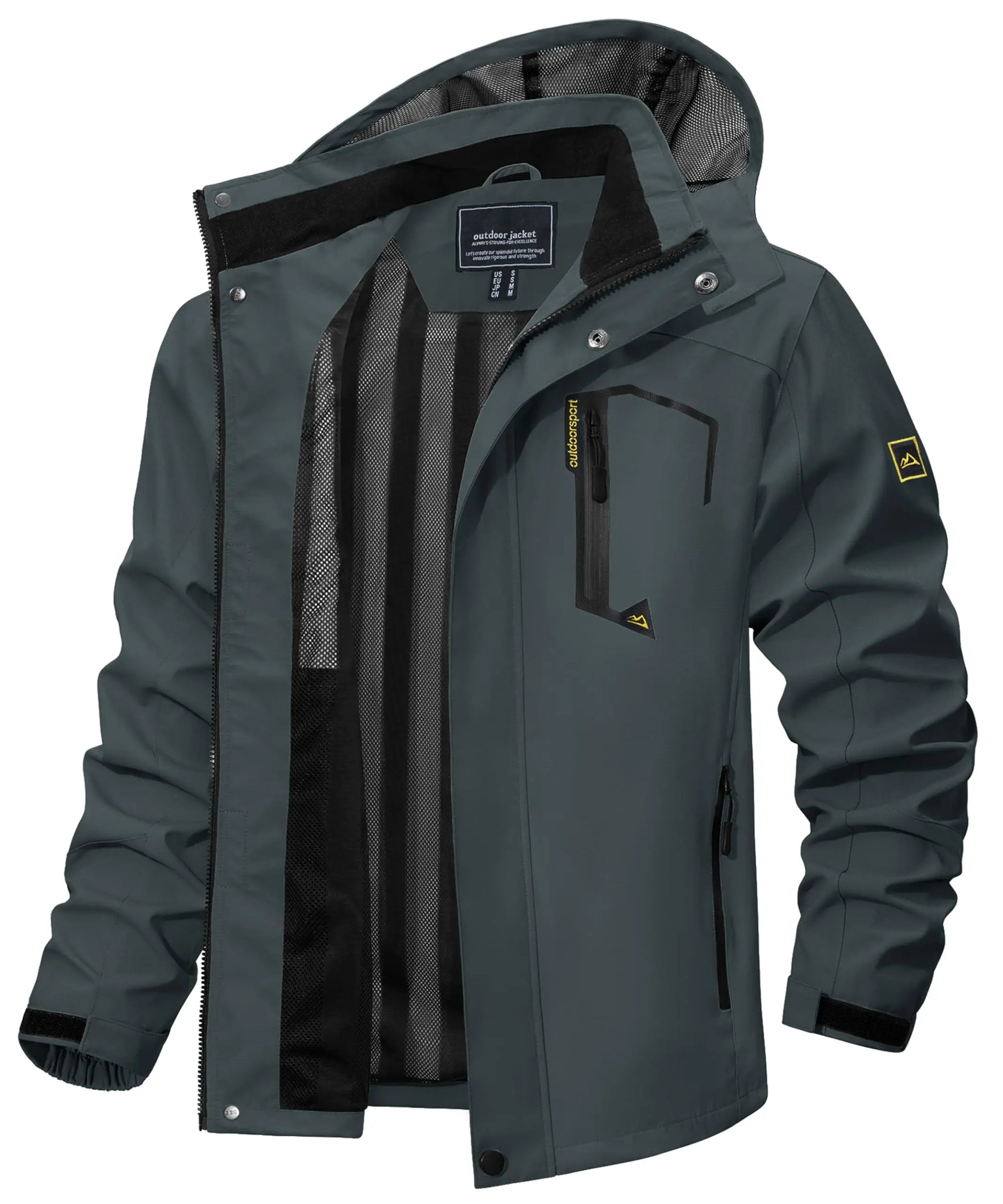 Waterproof Lightweight Mens Windproof Jacket - OutfitLondon
