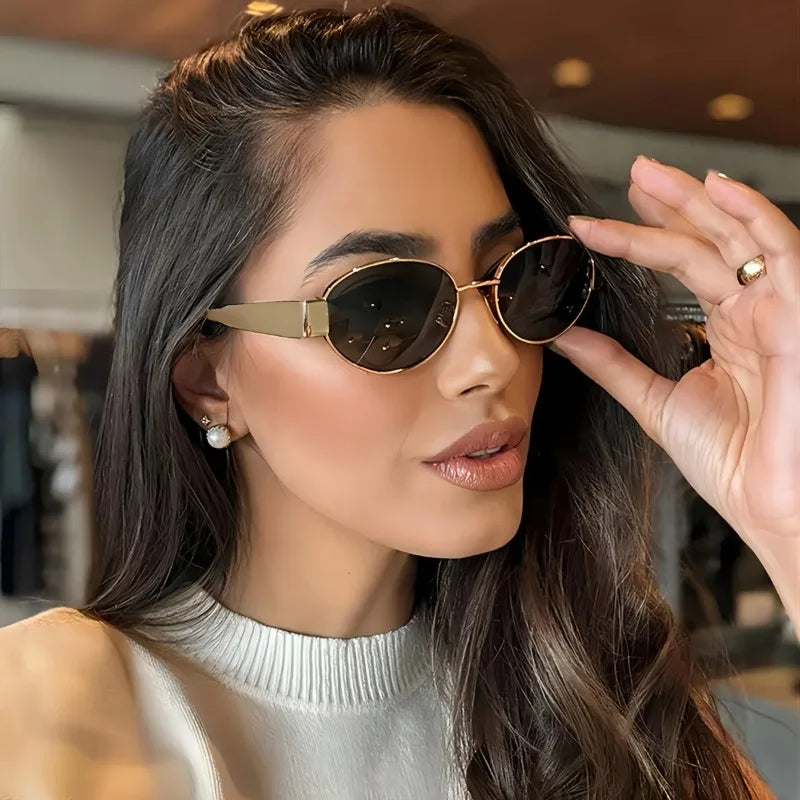 Classic Circular Sunglasses Frames - OutfitLondon