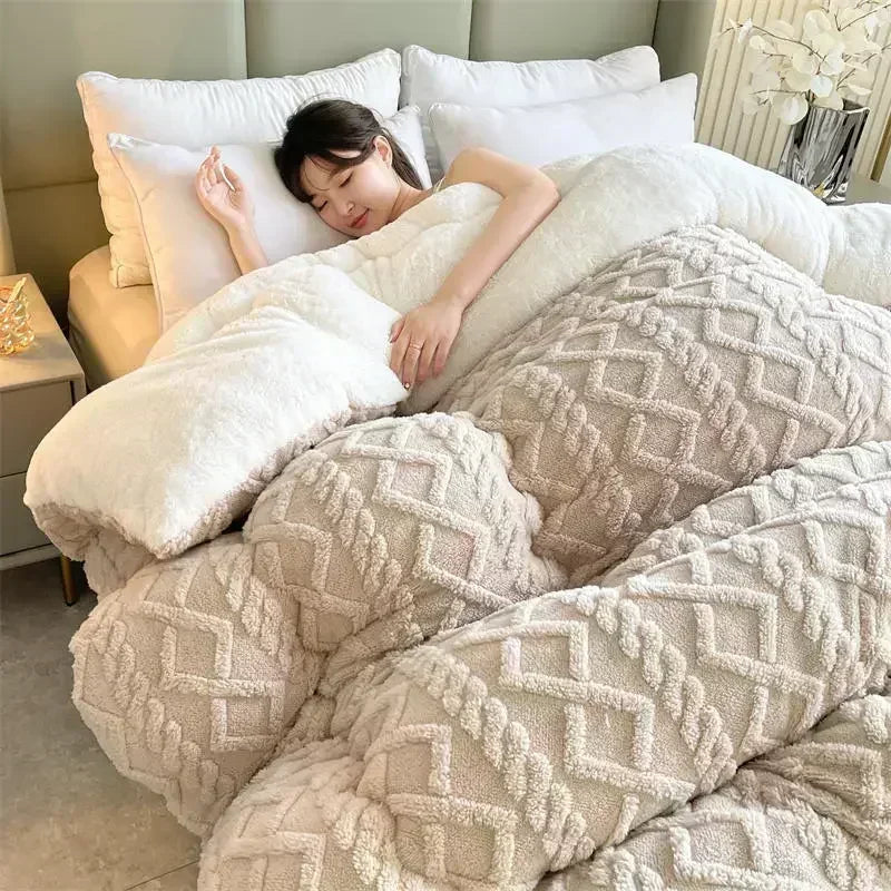Soft Warm Heavy Throw Blanket for Winter Nights