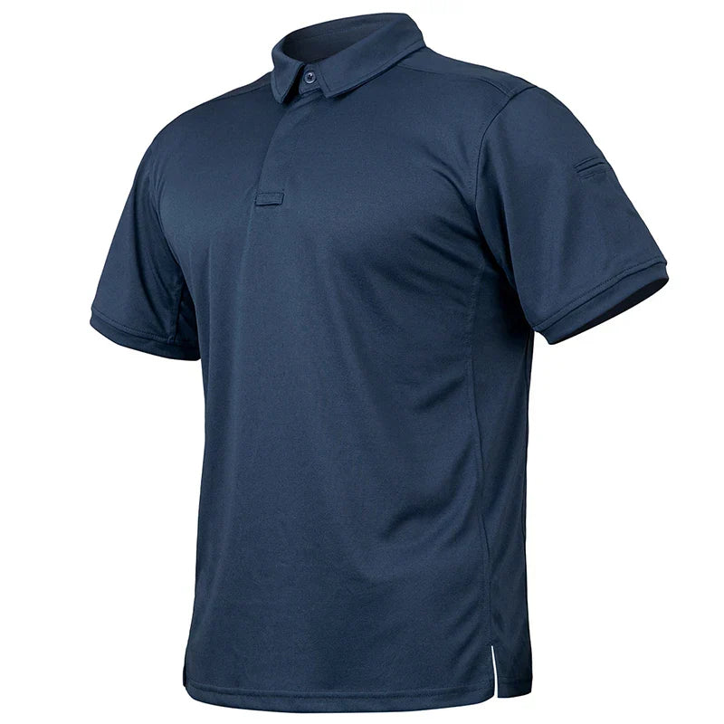 Men's Moisture Wicking Slim Fit Polo Shirt