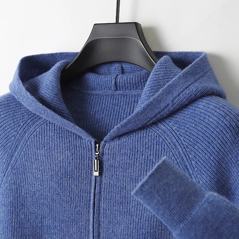 Cozy Mens Fleece Zipper Jacket