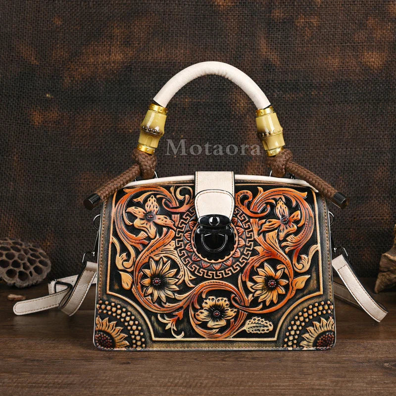 Stylish Faux Leather Crossbody Purse – Large Ladies Shoulder Bag