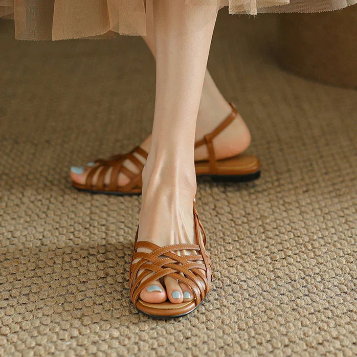Fashionable Ankle Strap Sandals
