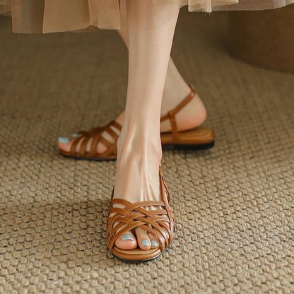 Fashionable Ankle Strap Sandals