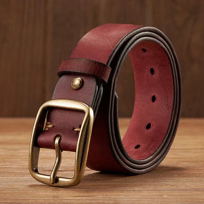 Genuine Premium Leather Waist Belt