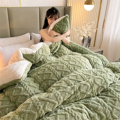 Plush Cashmere Soft Heavy Blanket for Winter