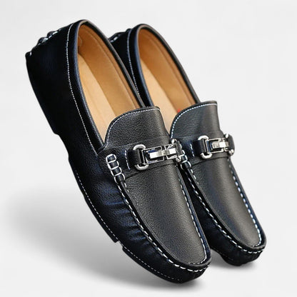 Classic Leather Bit Dress Loafers