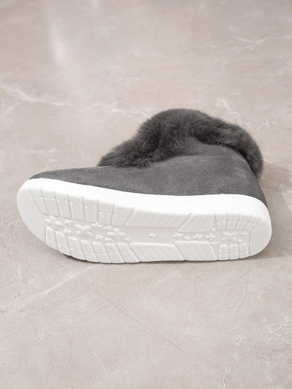 Cozy Faux Fur Winter Snow Boots for Women