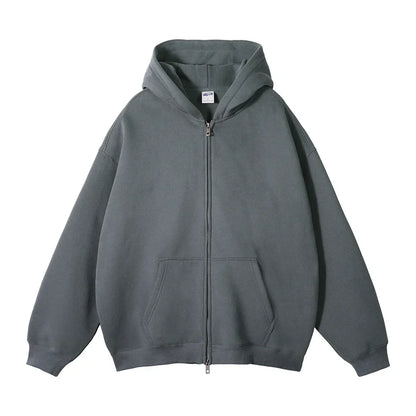Cozy Soft Fleece Zipper Hoodie Jacket