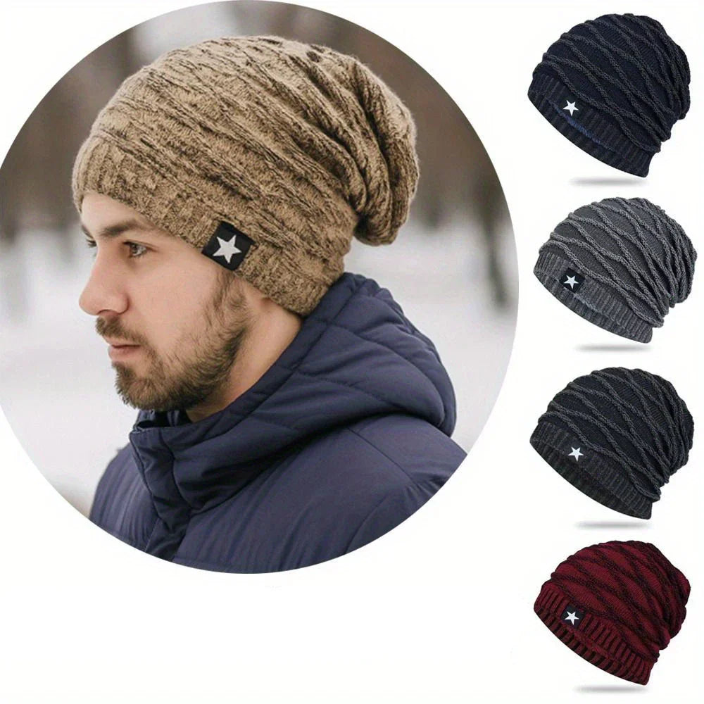 Cozy Soft Winter Beanie for Men Women - OutfitLondon