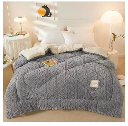 Plush Cashmere Soft Heavy Blanket for Winter