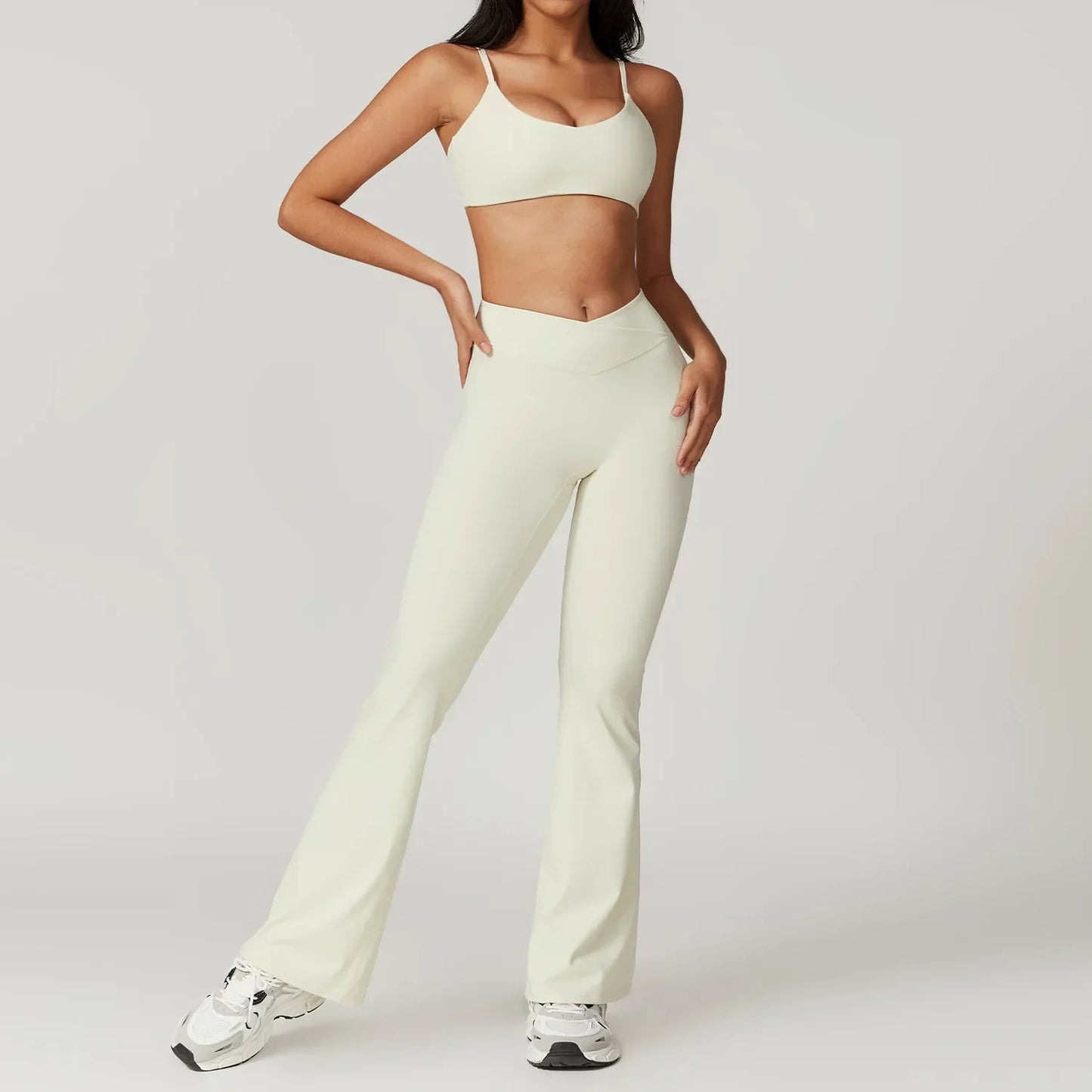 Soft Yoga Set - Sports Bra and Leggings