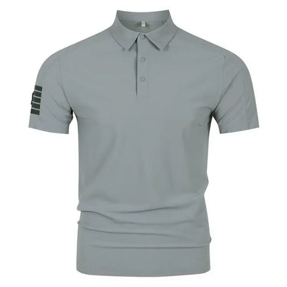 Comfortable Mens Short Sleeve Golf Polo Shirt