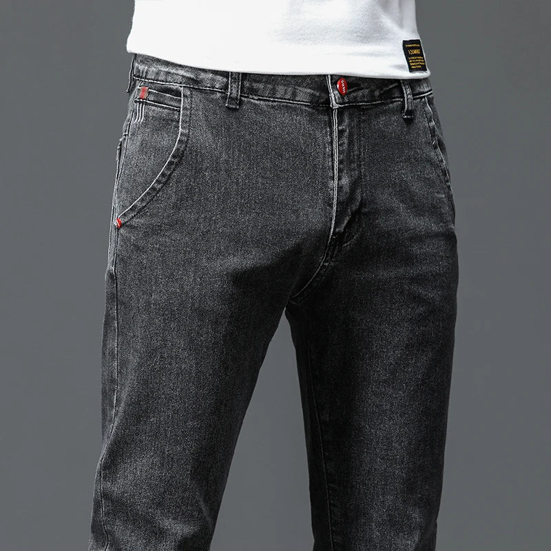 Slim Fit Black Denim Jeans