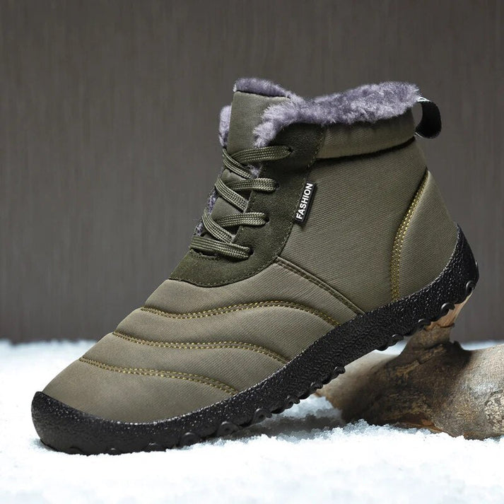 Warm Waterproof Men's Snow Boots