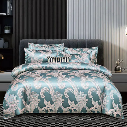 Plush Navy Blue Comforter Bedding Set