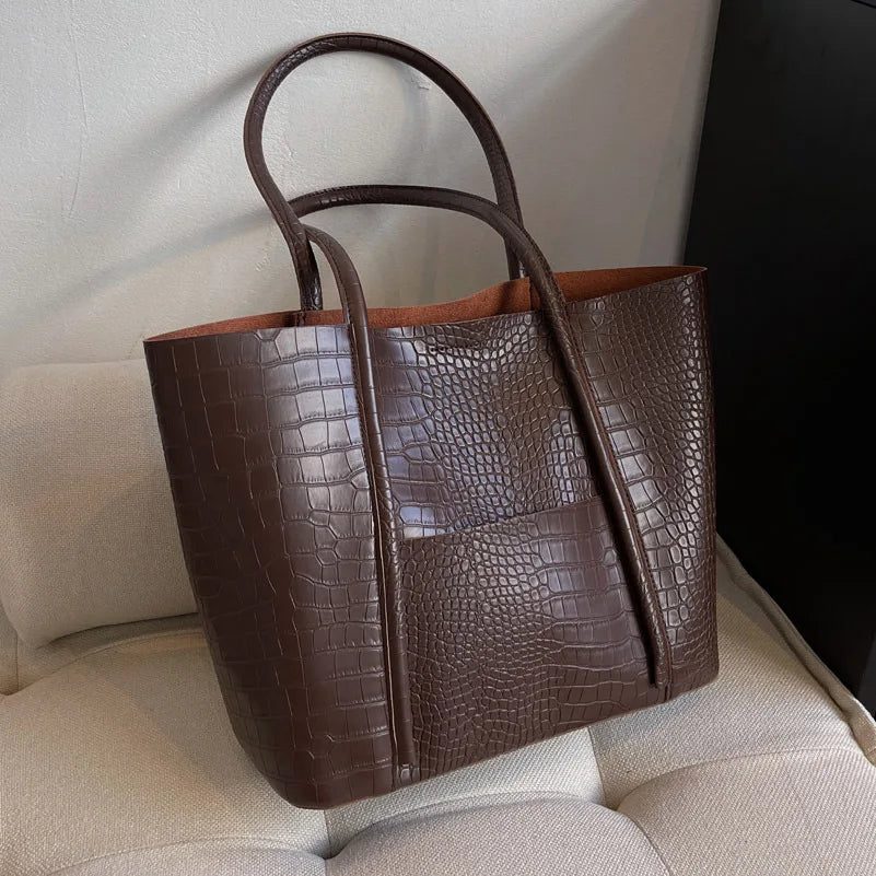 Classic Chic Large Tote Bag