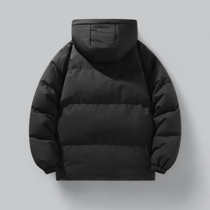 Warm Waterproof Men's Down Filled Parka Jacket